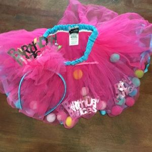 GUC Mud Pie Birthday Princess Tutu and Tiara